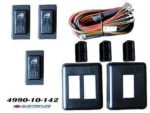 4990-10-142  UNIVERSAL 2 DOOR ROCKER ILLUMINATED 3 SWITCH KIT