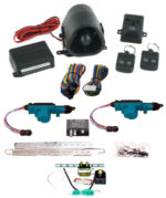 95165 2 DOOR MES LOCK KIT LK01-10-122 WITH 95430 STANDARD ALARM & TRUNK KIT TK01-00-001