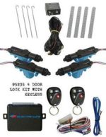 95235 4 Door Lock Kit with 3 Channel Keyless