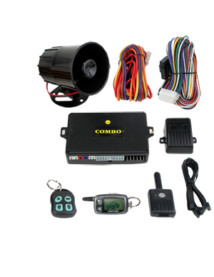 95730 TWO WAY FULL-FEATURED AUTOMOTIVE SECURITY SYSTEM AND REMOTE STARTER.