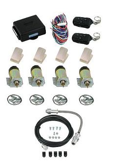 99012 HEAVY DUTY 60LB 4 DOOR SHAVED HANDLE KIT WITH 5 CHANNEL KEYLESS ENTRY