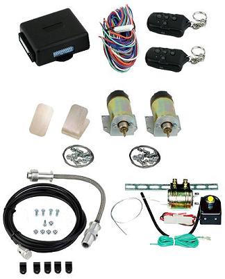 99082  2 DOOR SHAVED HANDLE KIT WITH 60 SOLENOIDS AND 12 CHANNEL KEYLESS ENTRY