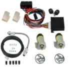 99800 PREMIUM SHAVED DOOR HANDLE KIT WITH 99003 60LB. SOLENOIDS, 99900 4-CHANNEL KEYLESS ENTRY, 99500 THRUSTERS & 94300 EMERGENCY ENTRY KIT