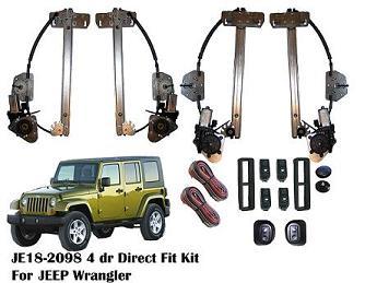 WRANGLER 4 DOOR MODEL. – Electric Life Power Window Systems & Accessories